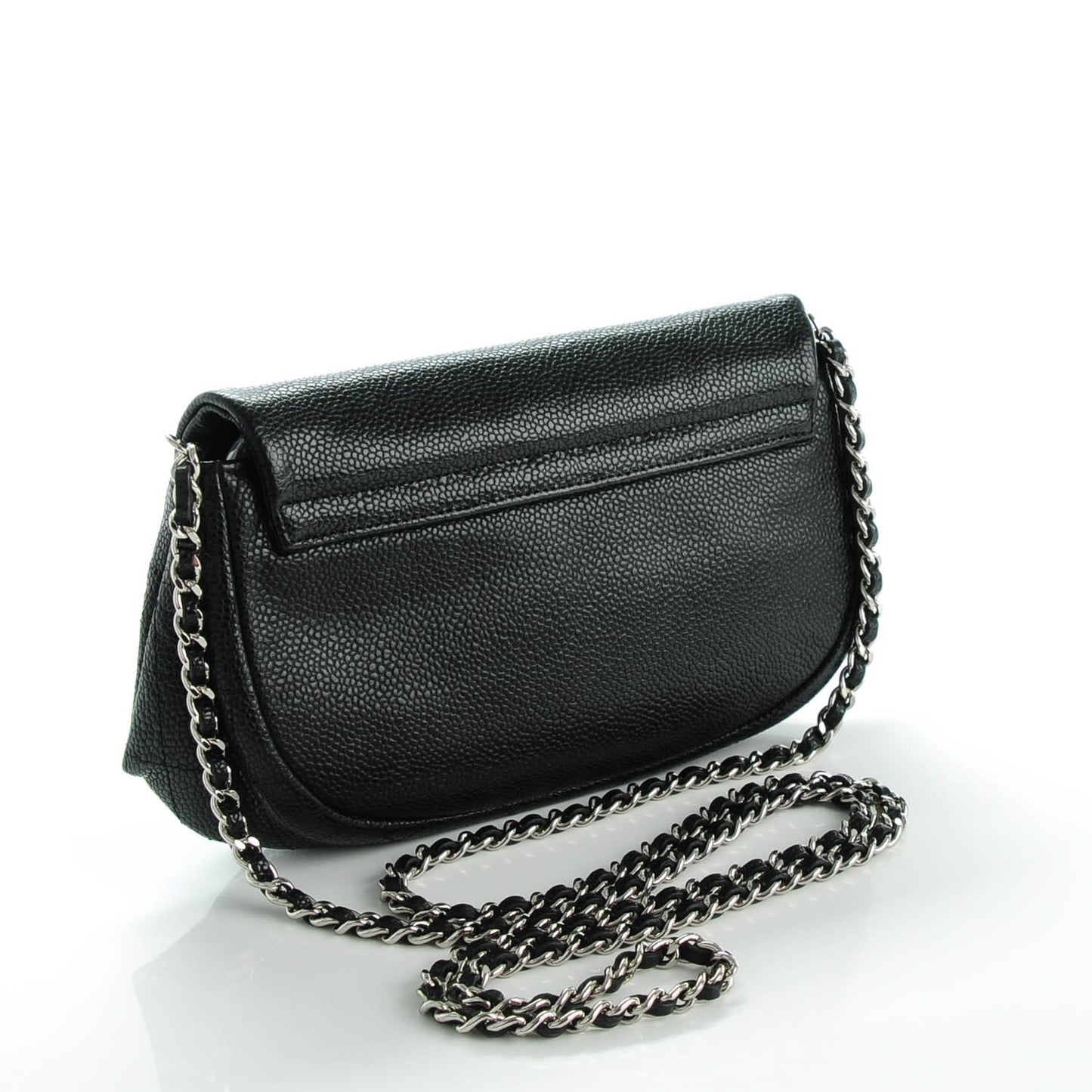 Caviar Half Moon Wallet On Chain WOC Black