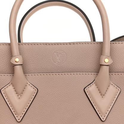 Louis Vuitton Calfskin Monogram On My Side PM Greige 9 of 10
