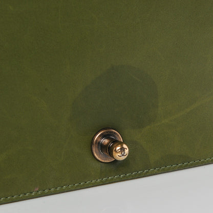 Chanel Velvet Tweed Medium Boy Flap Green 7 of 10