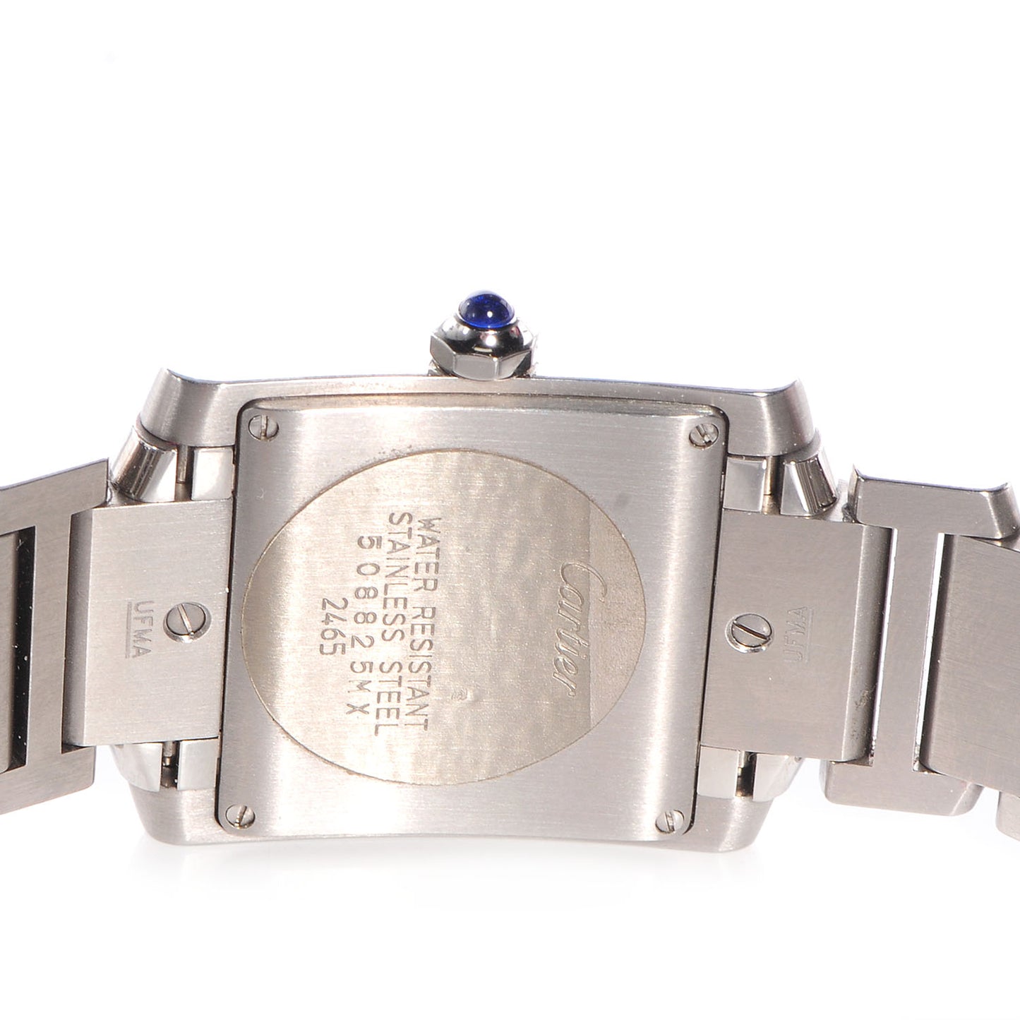 Stainless Steel 25mm Tank Francaise Quartz Watch