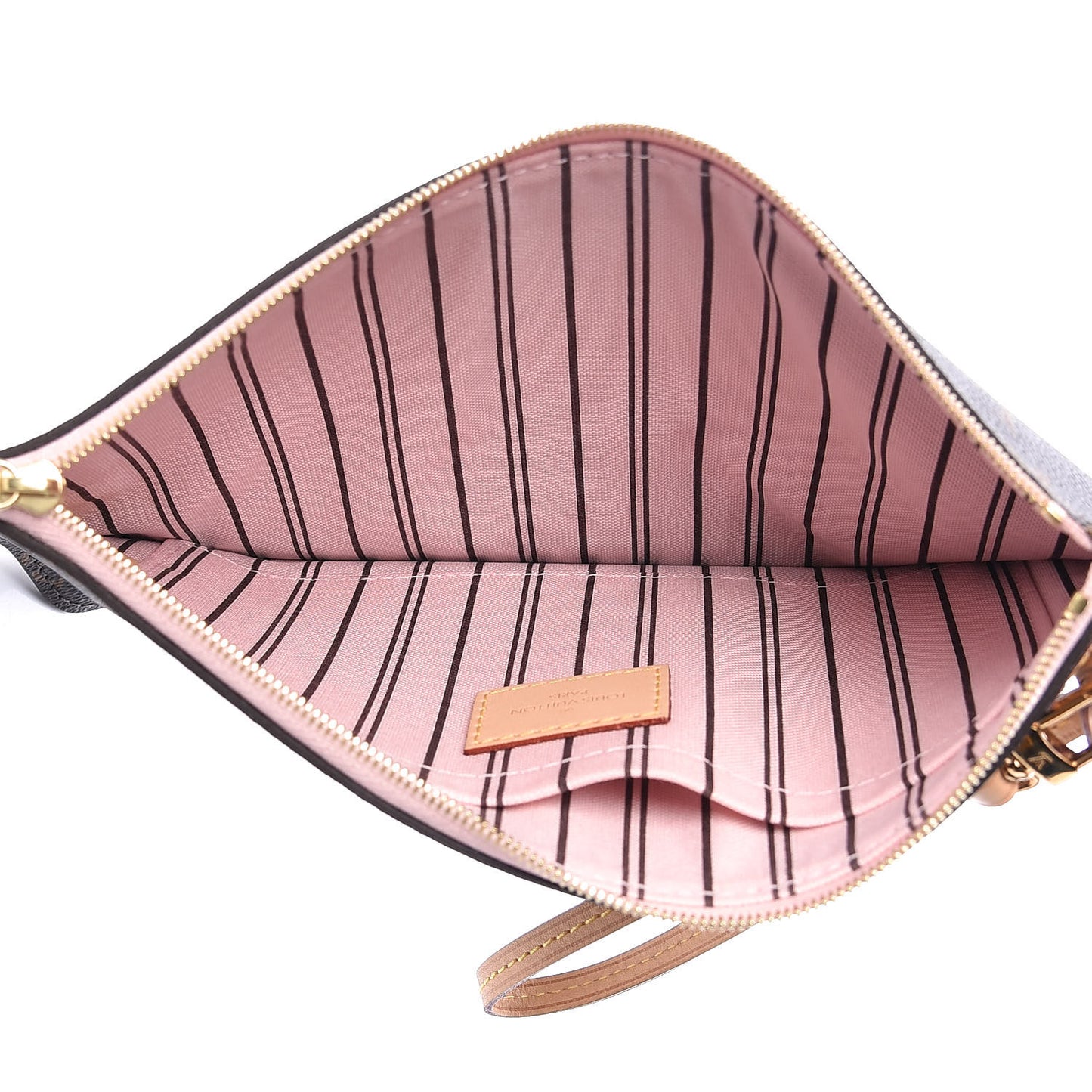Monogram Neverfull MM GM Pochette Rose Ballerine