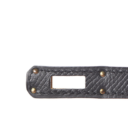 Hermes Epsom Kelly Sellier 25 Black 41 of 52