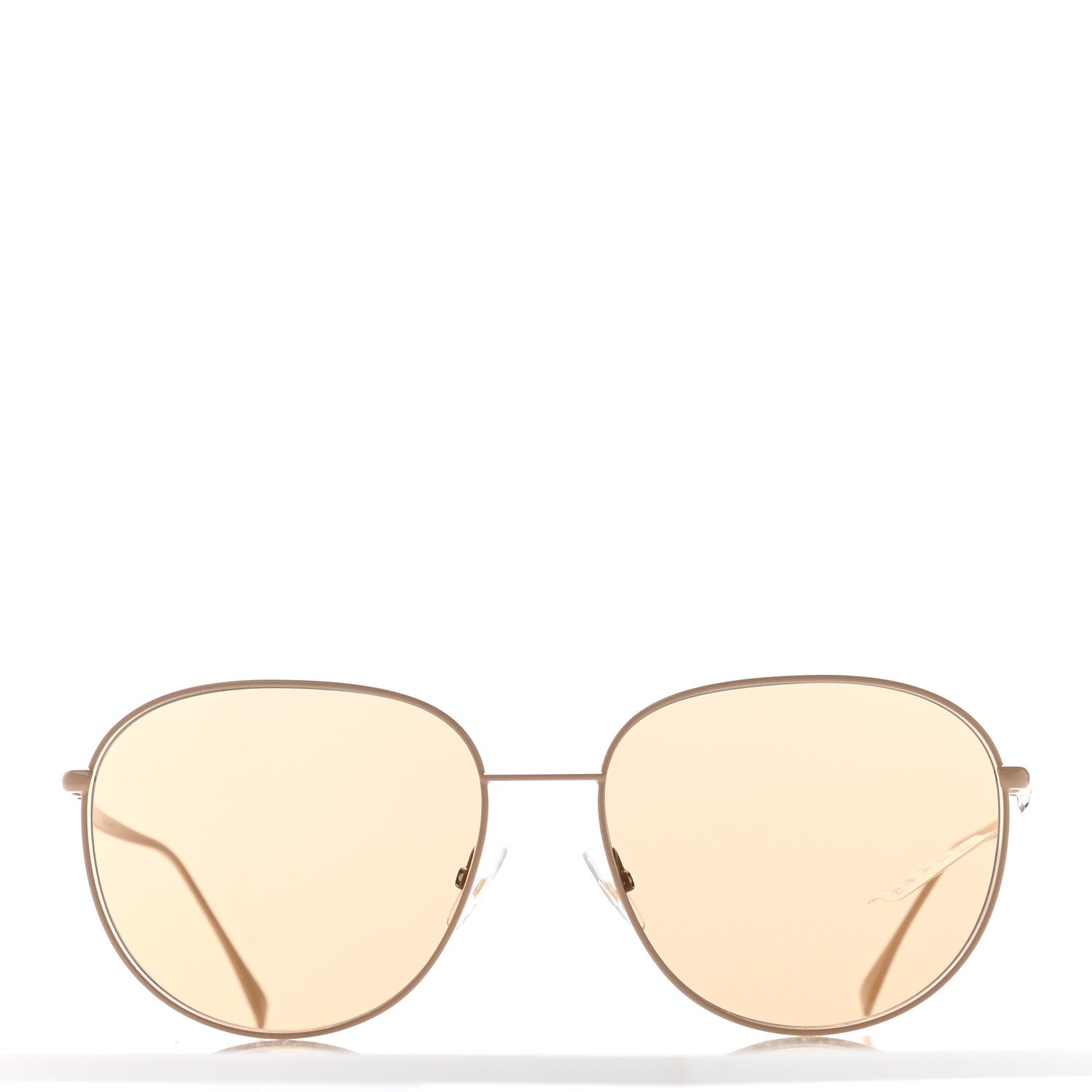 Fendi Metal Aviator Sunglasses FF 0379/G/S Gold 2 of 8