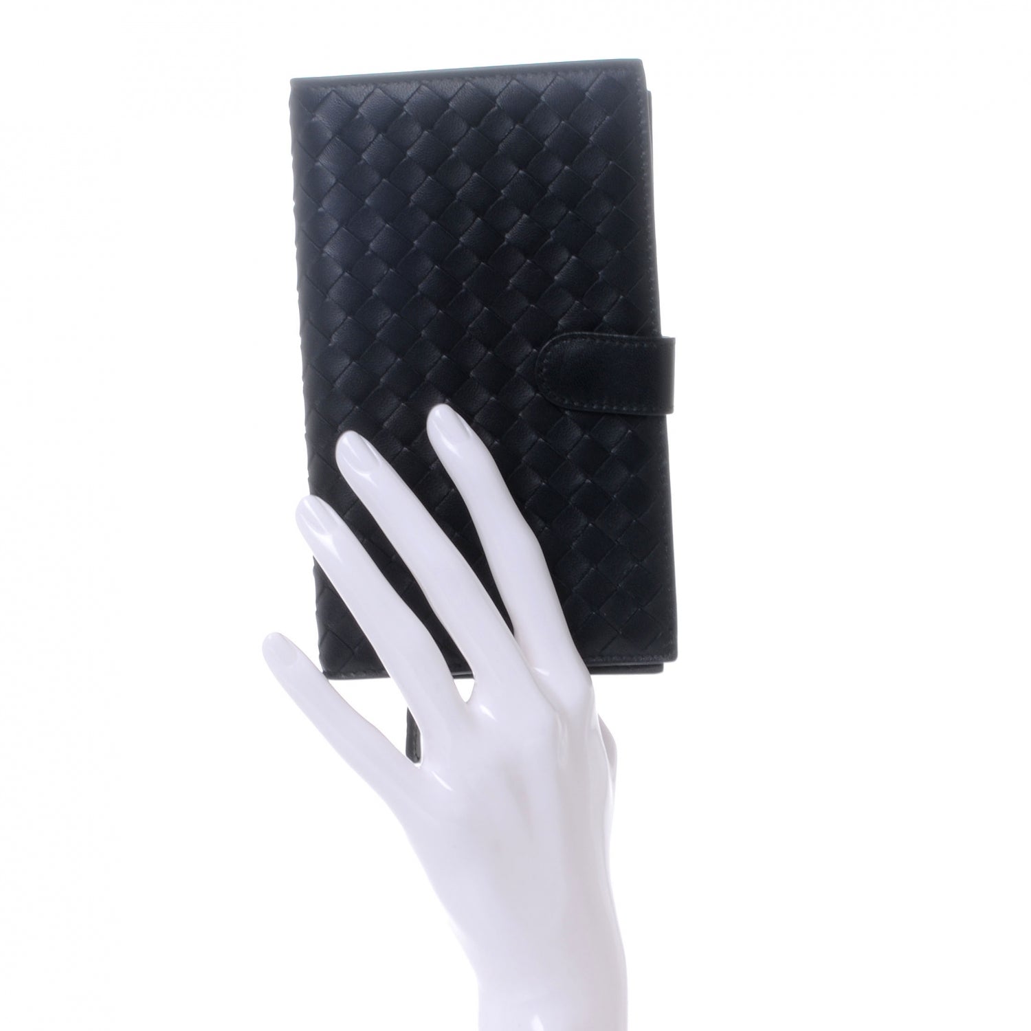 Bottega Veneta Nappa Intrecciato Continental Wallet Black 2 of 8