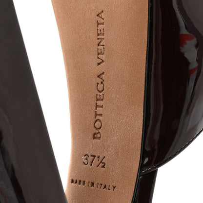 Bottega Veneta Supergloss Patent Tower 40/140mm Platform Pumps 37.5 Fondant 6 of 13