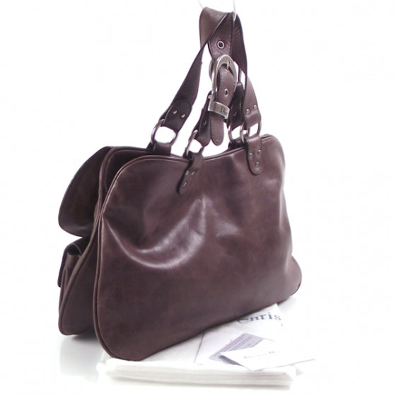 Christian Dior Gaucho Leather Brown Bag 3 of 10