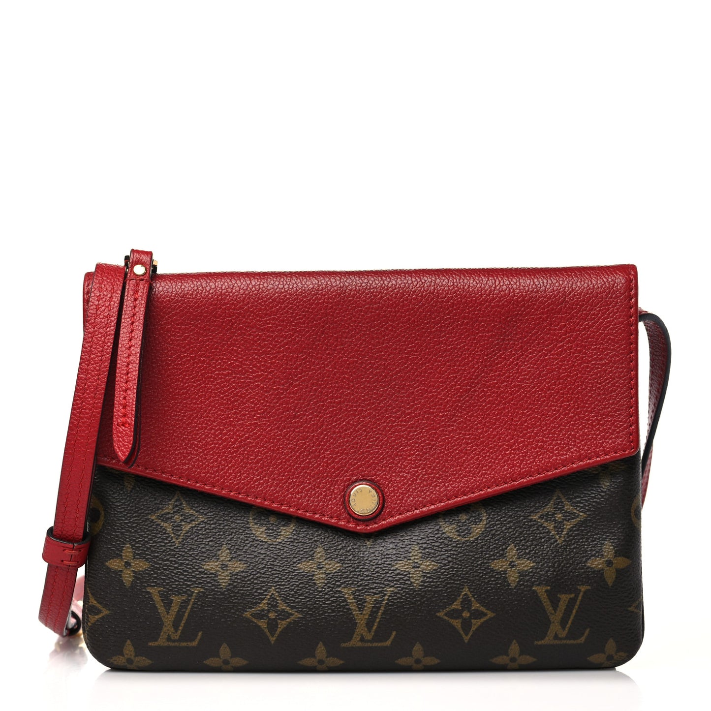 Monogram Twice Pochette Cherry