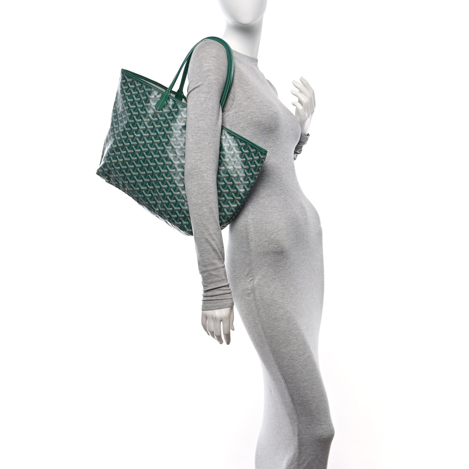 Goyard Goyardine Saint Louis PM Green 2 of 11