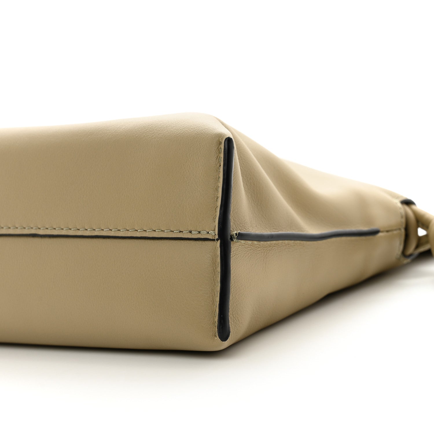 Loewe Calfskin Mini Flamenco Knot Clutch Clay Green 8 of 8