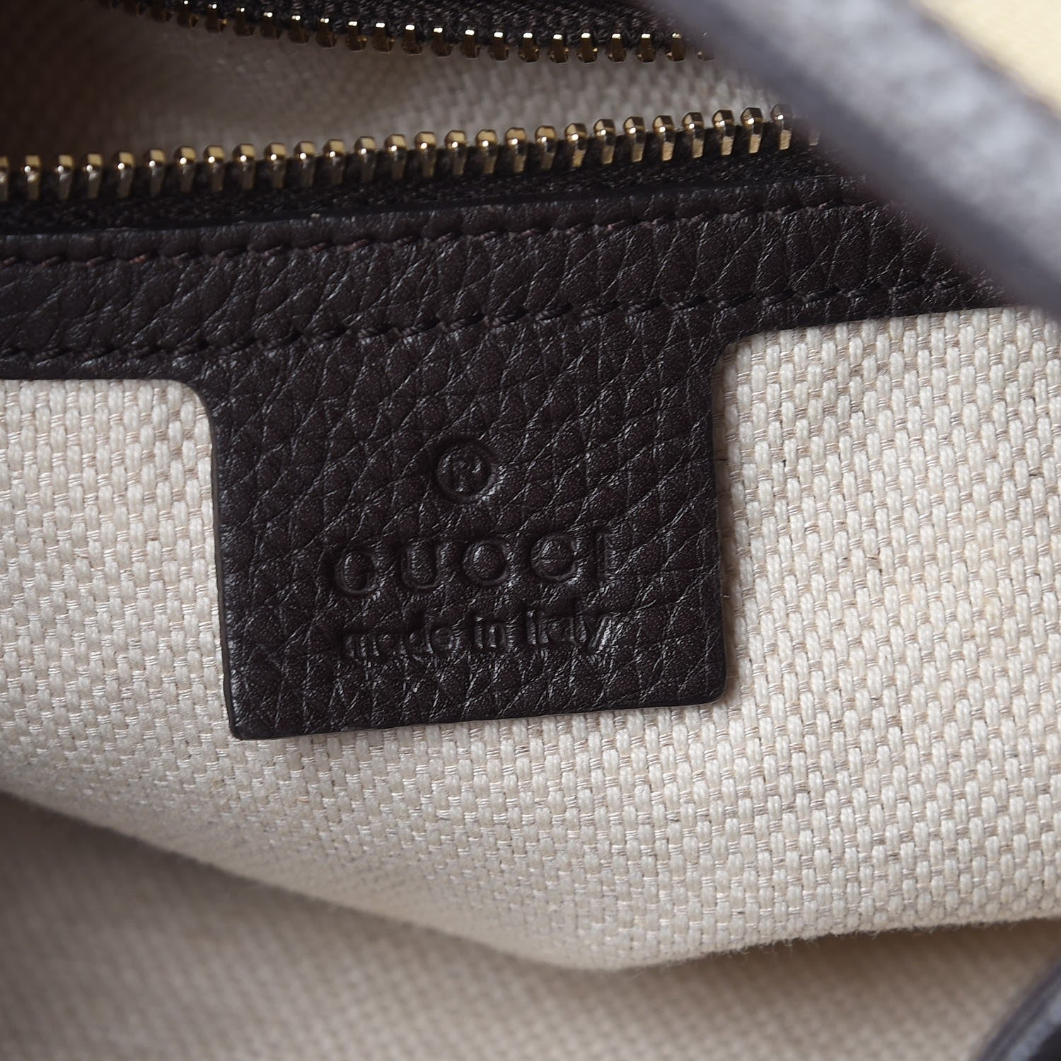 Gucci Monogram Medium Diana Bamboo Shoulder Bag Dark Brown 7 of 10