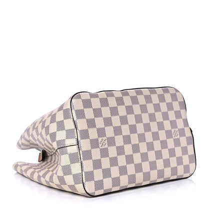 Louis Vuitton Damier Azur Braided Neonoe MM Blue 4 of 12