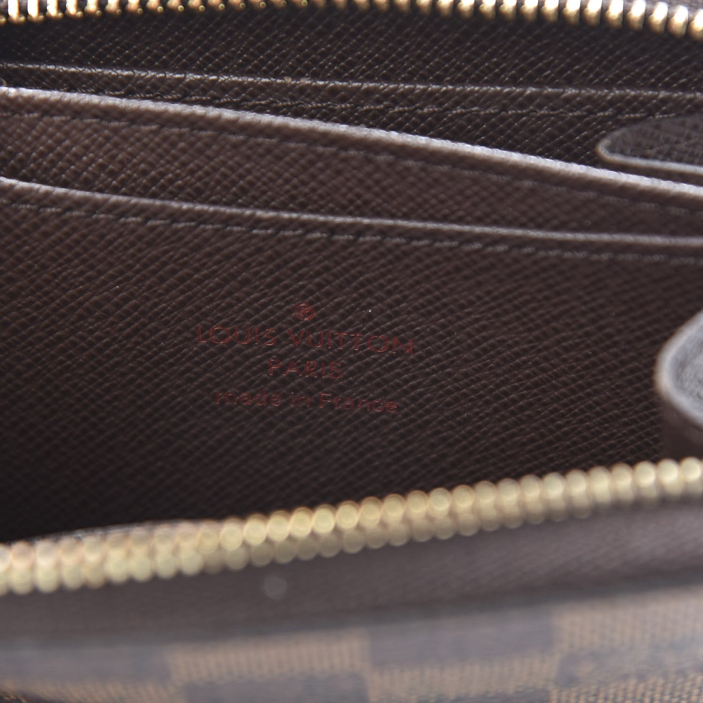 Damier Ebene Zippy Coin Purse