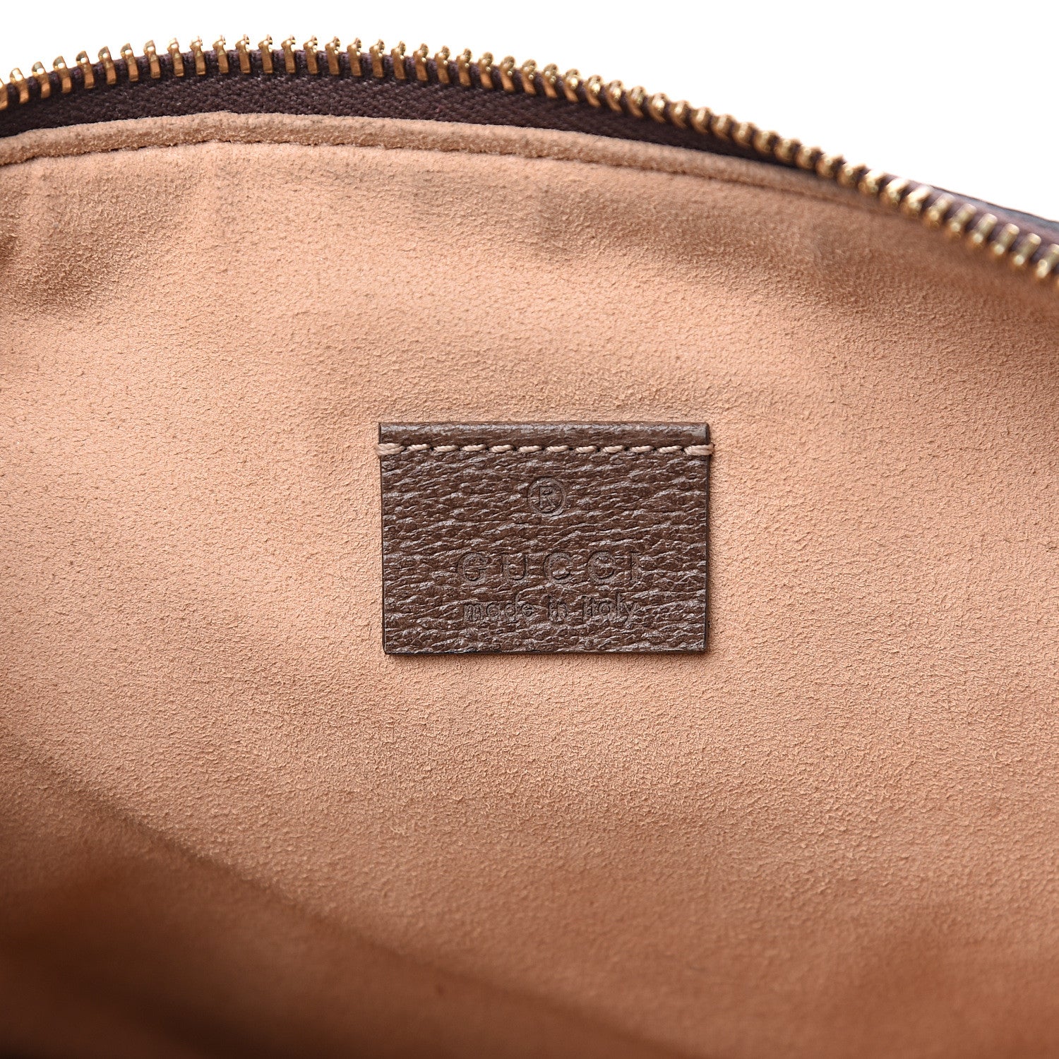 Gucci GG Supreme Monogram Large Ophidia Pouch Clutch Brown 5 of 12