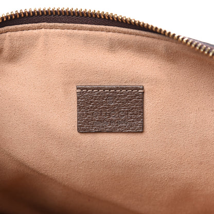 Gucci GG Supreme Monogram Large Ophidia Pouch Clutch Brown 5 of 12