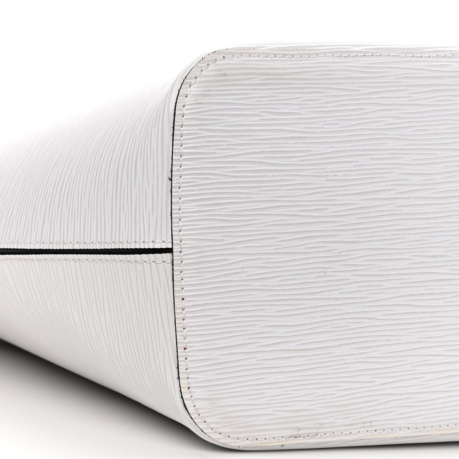 Louis Vuitton Epi Neverfull MM White Scarlet Black 9 of 11