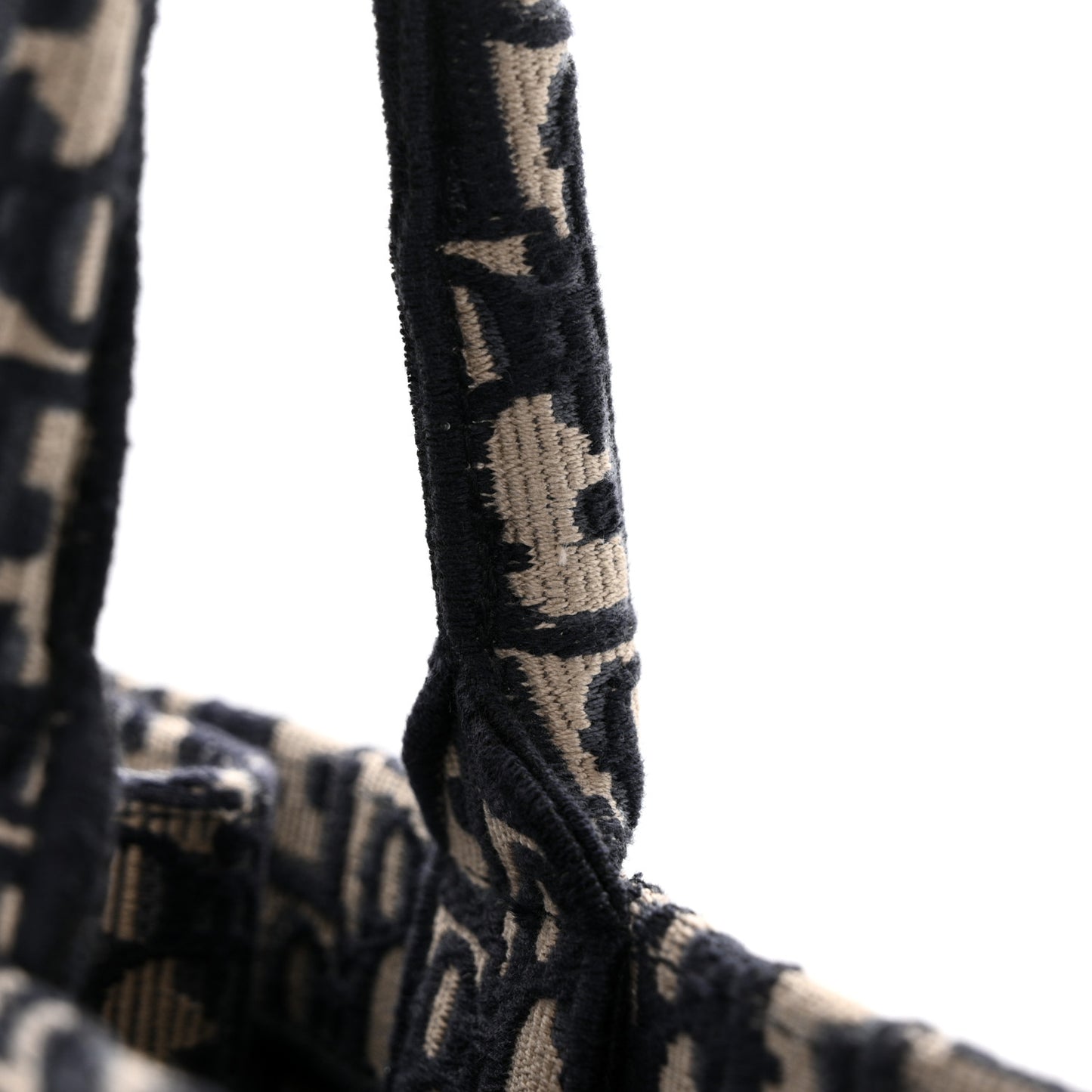 Oblique Large Book Tote Blue Multicolor