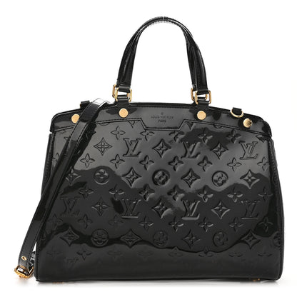 Louis Vuitton Vernis Brea MM Black Black 1 of 9