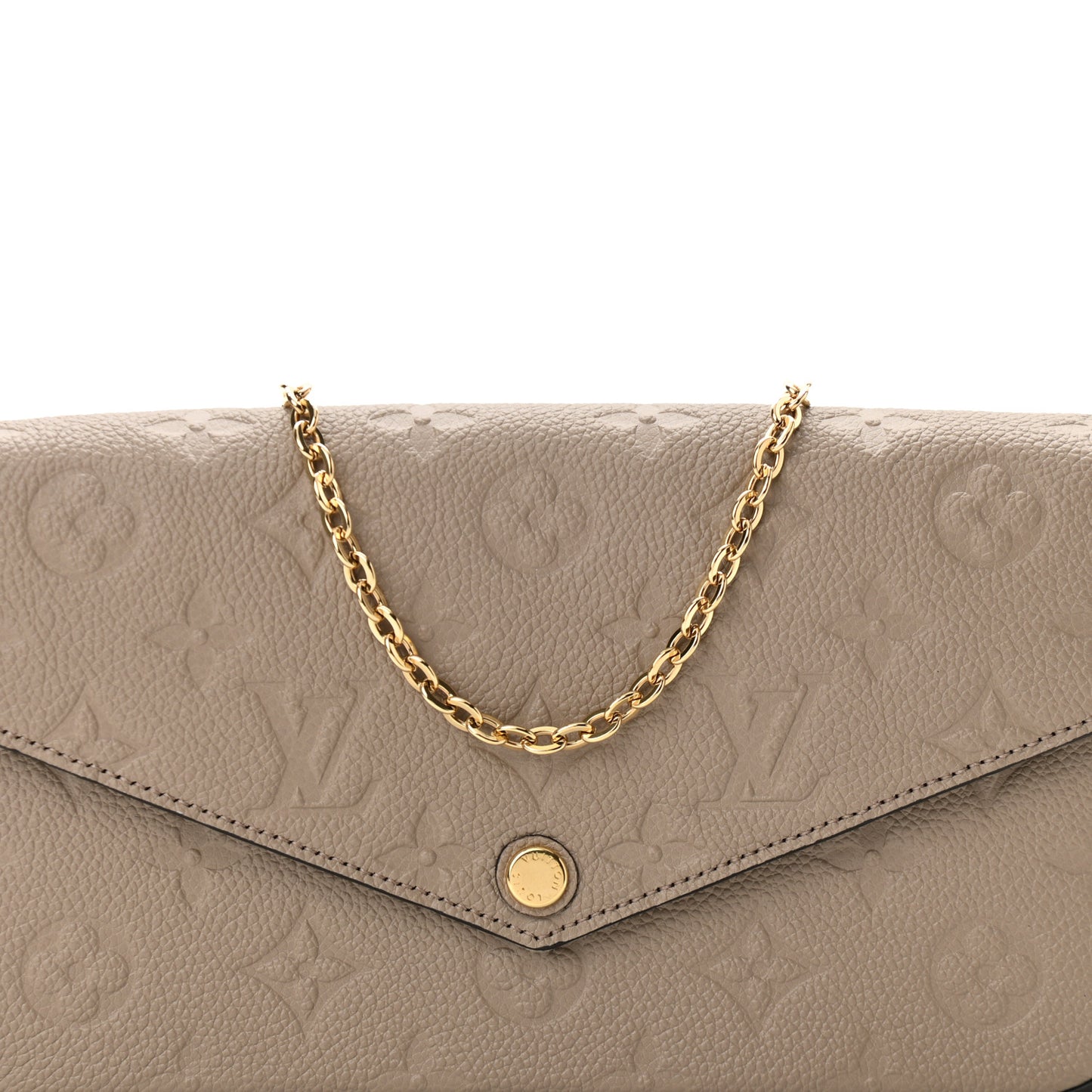Empreinte Pochette Felicie Chain Wallet Tourterelle