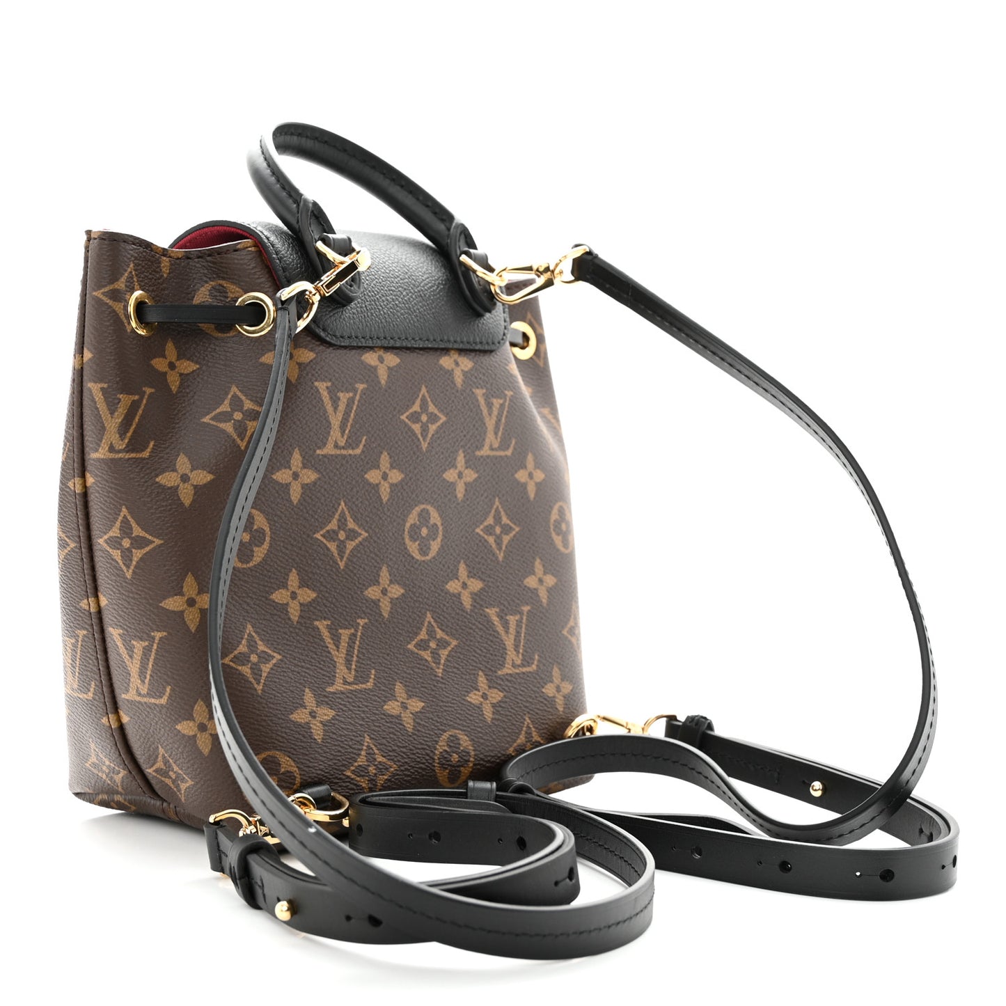 Monogram BB Montsouris NM Backpack Black