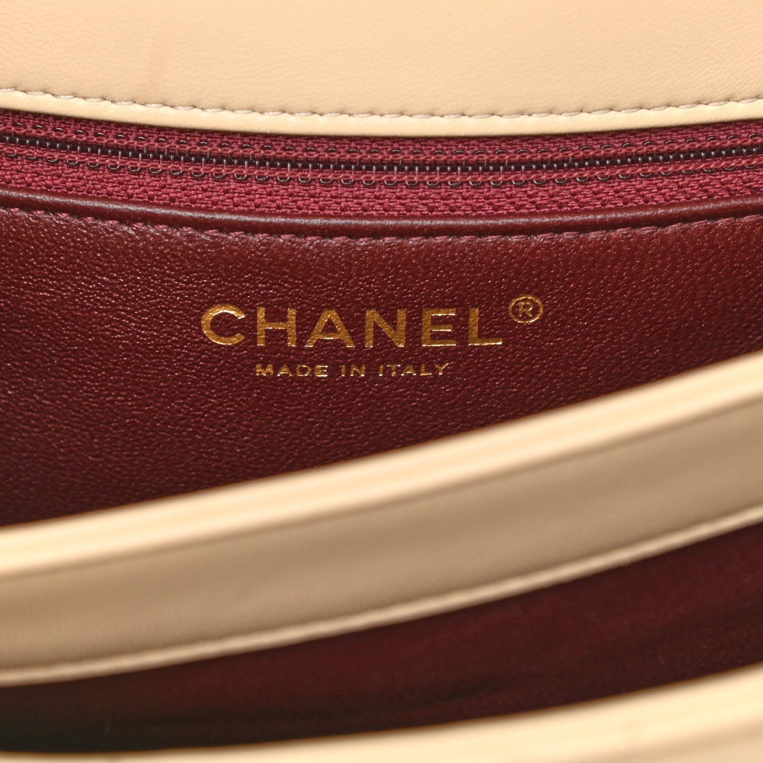 Chanel Lambskin Quilted Medium Trendy CC Flap Light Beige 7 of 11