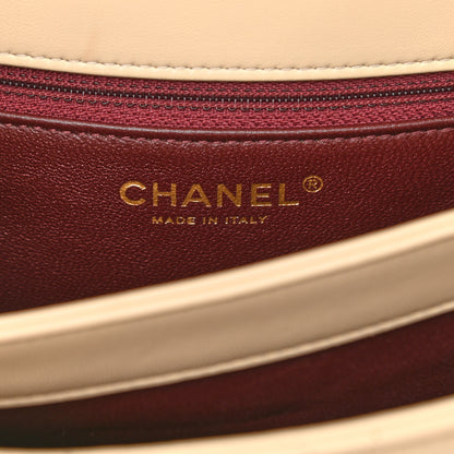 Chanel Lambskin Quilted Medium Trendy CC Flap Light Beige 7 of 11