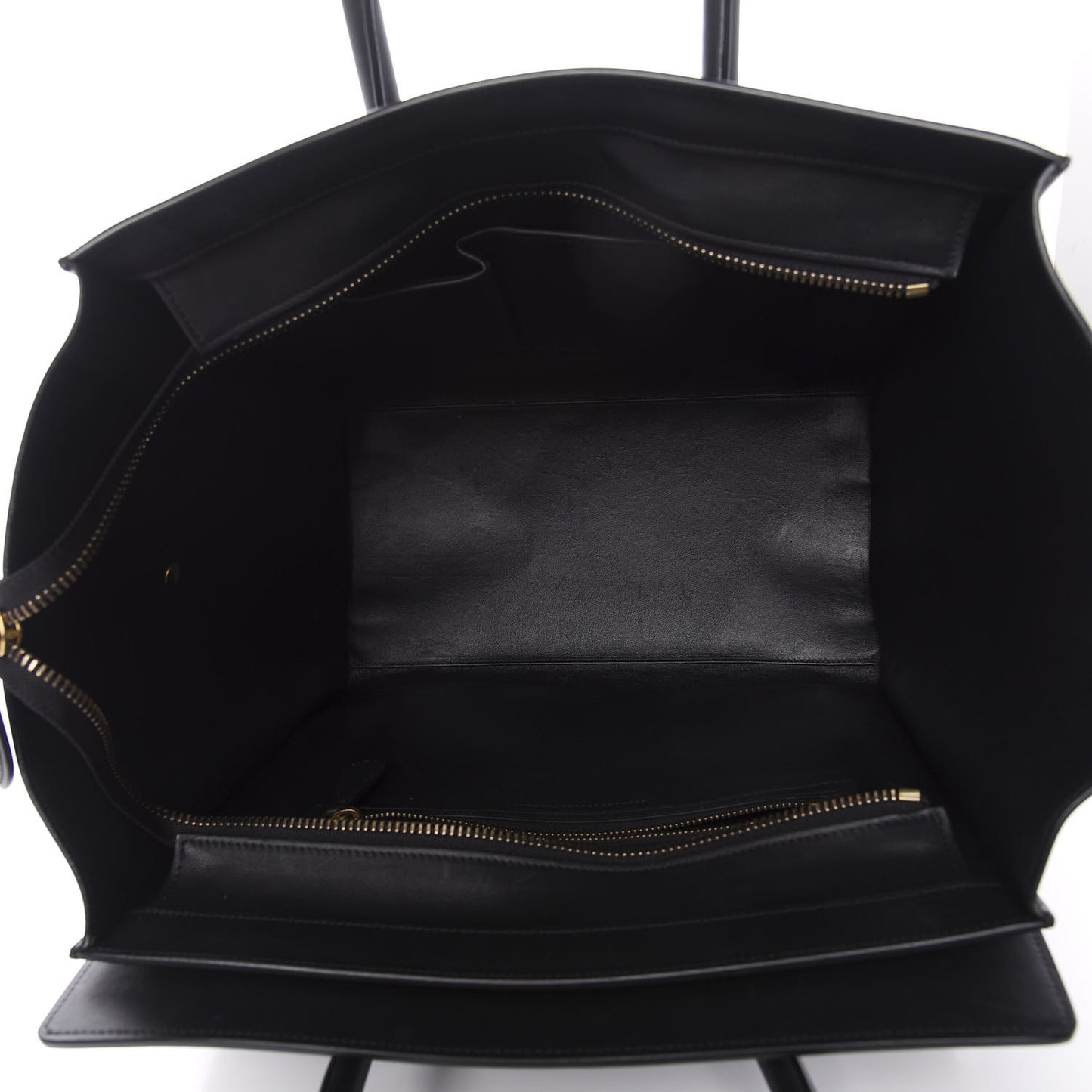 Smooth Calfskin Mini Luggage Black