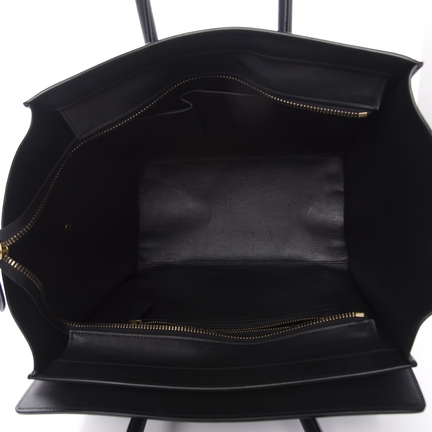 Celine Smooth Calfskin Mini Luggage Black 6 of 9