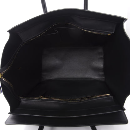 Celine Smooth Calfskin Mini Luggage Black 6 of 9