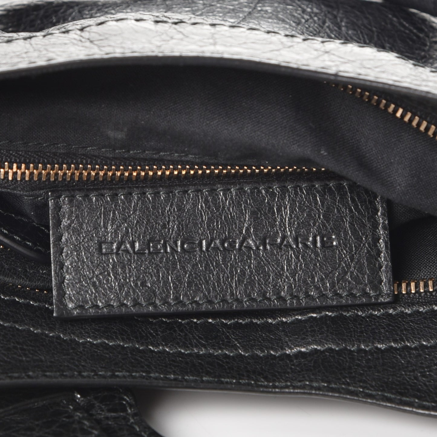 Agneau Giant 12 Rose Gold Hardware Town Black