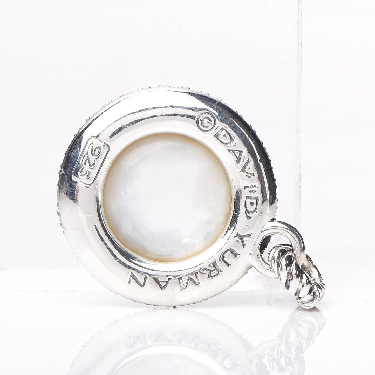 Sterling Silver Diamond Freshwater Pearl Midnight Melange Pendant