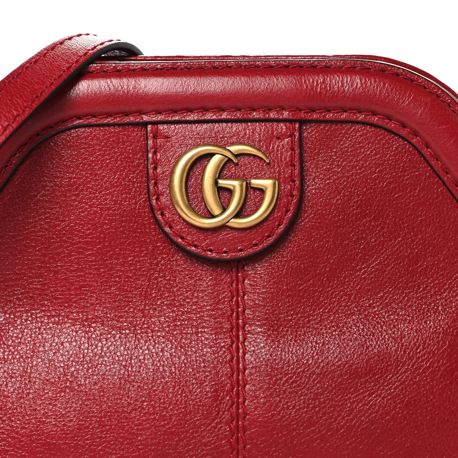 Gucci Piuma Lux Calfskin Small Re(Belle) Crossbody Bag Romantic Cerise 8 of 11