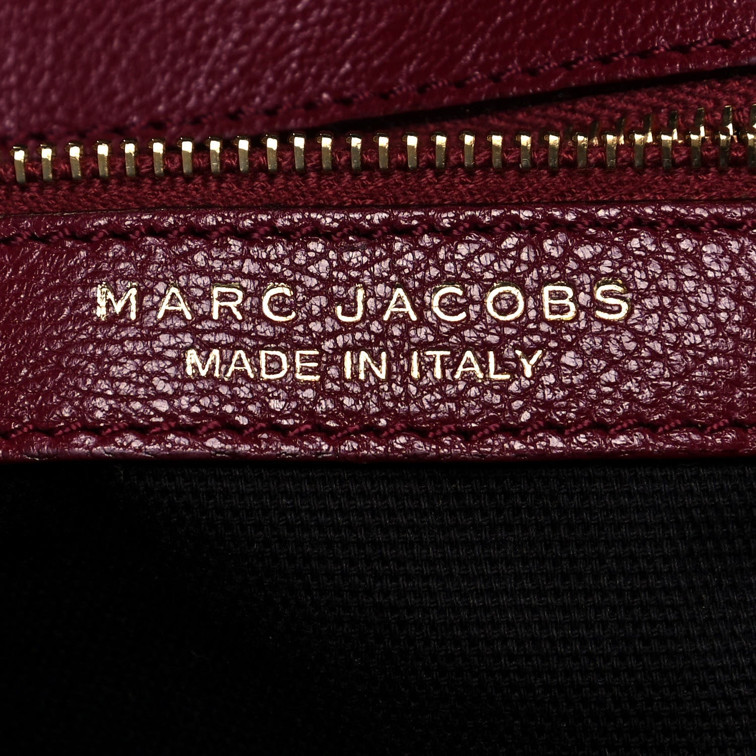 Marc Jacobs Calfskin Quilted Leather Stam Bag Red 5 of 10