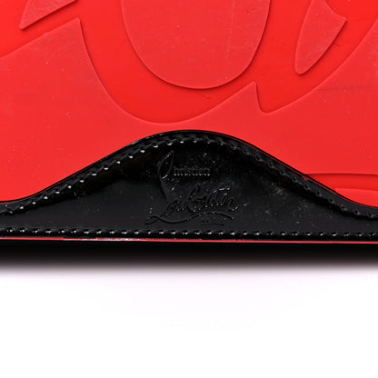 Christian Louboutin Patent Degraloubi Printed East West Cabata Tote Black Nude 11 of 11