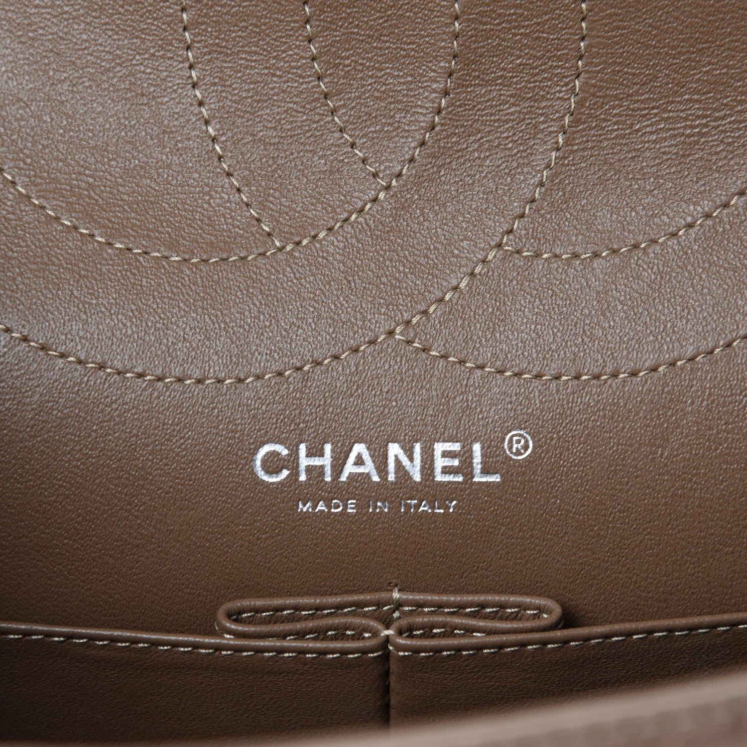Chanel Metallic Aged Calfskin Quilted 2.55 Reissue 227 Flap Dark Gold 8 of 10
