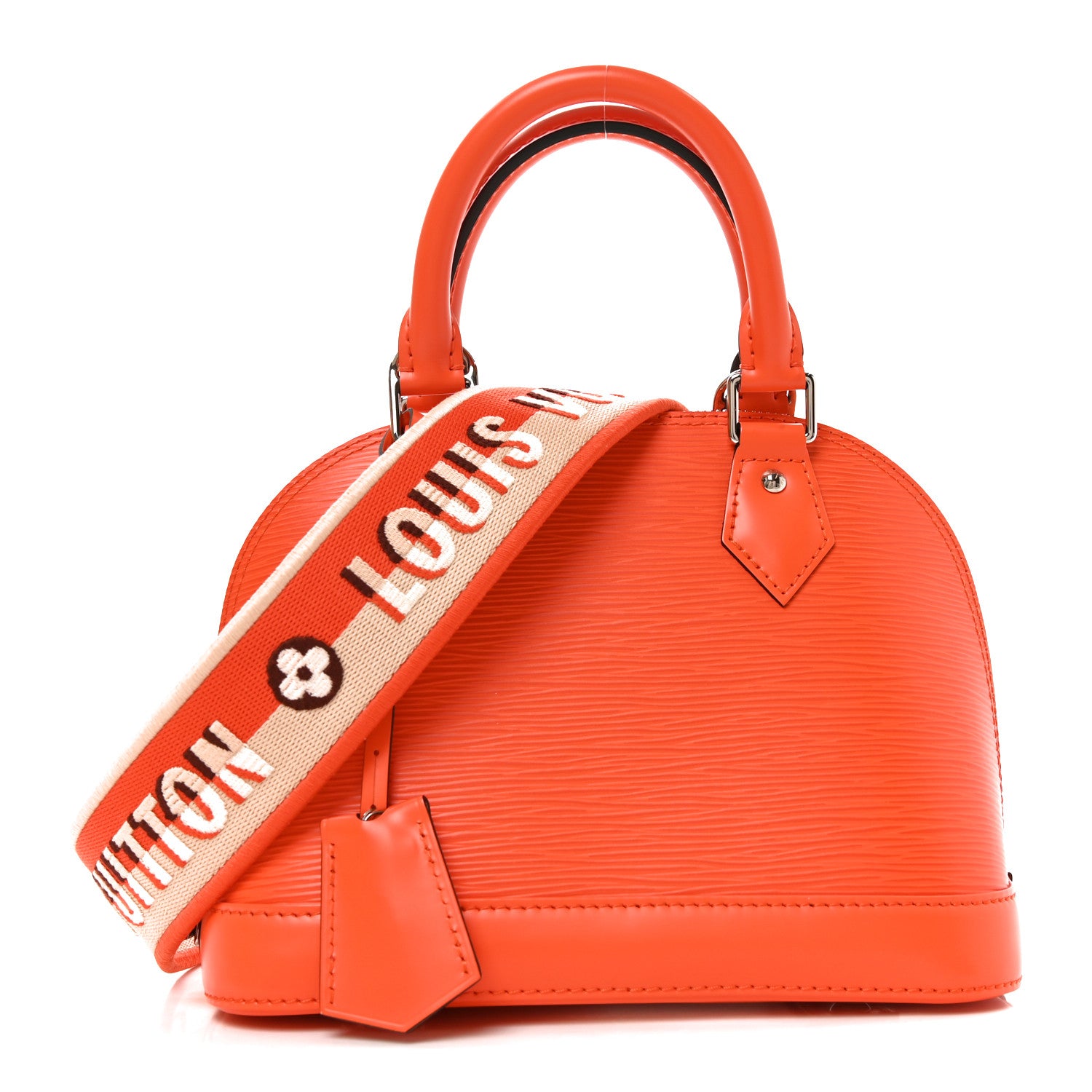 Louis Vuitton Epi Jacquard Alma BB Orange 1 of 10