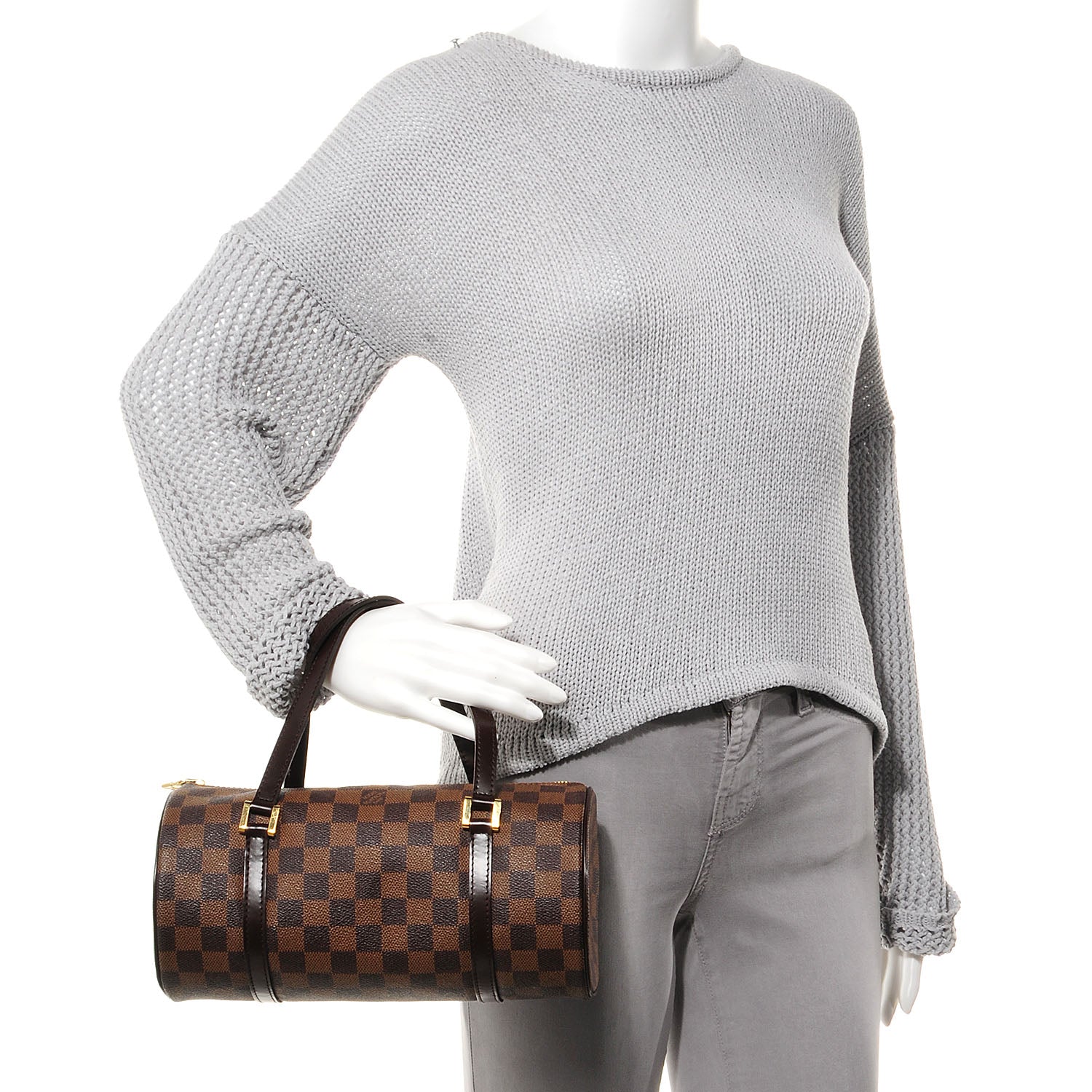 Louis Vuitton Damier Ebene Papillon 26 2 of 7