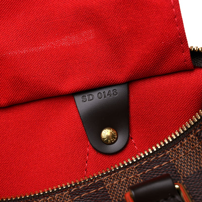 Louis Vuitton Damier Ebene Speedy Bandouliere 30 7 of 9
