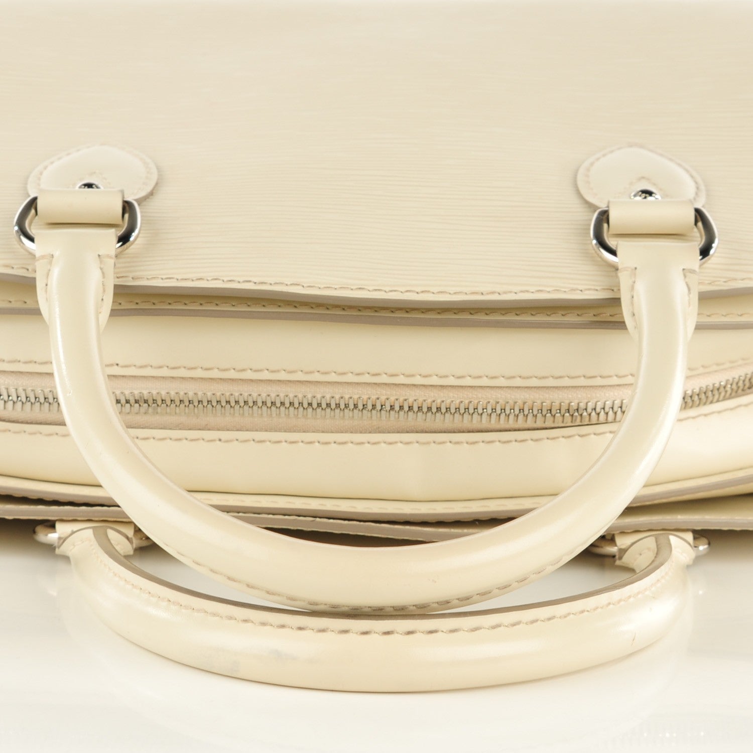 Louis Vuitton Epi Pont-Neuf PM Ivory 8 of 11