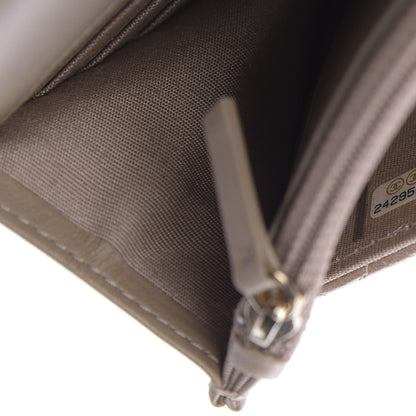 Chanel Metallic Aged Calfskin Reissue Wallet On Chain WOC Gold 10 of 11