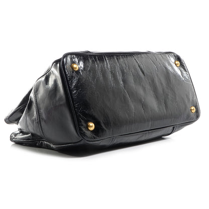 Prada Vitello Shine Tote Nero Black 6 of 12