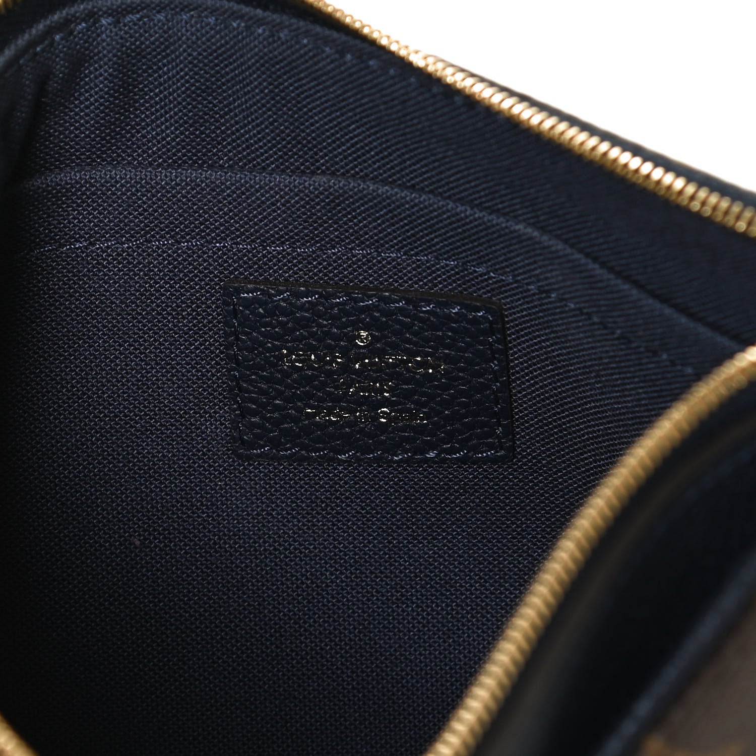Louis Vuitton Monogram Pallas Clutch Blue Marine 6 of 13