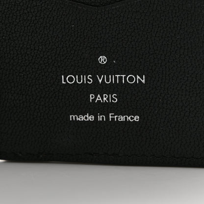 Louis Vuitton Ostrich Pocket Organizer Black 6 of 8