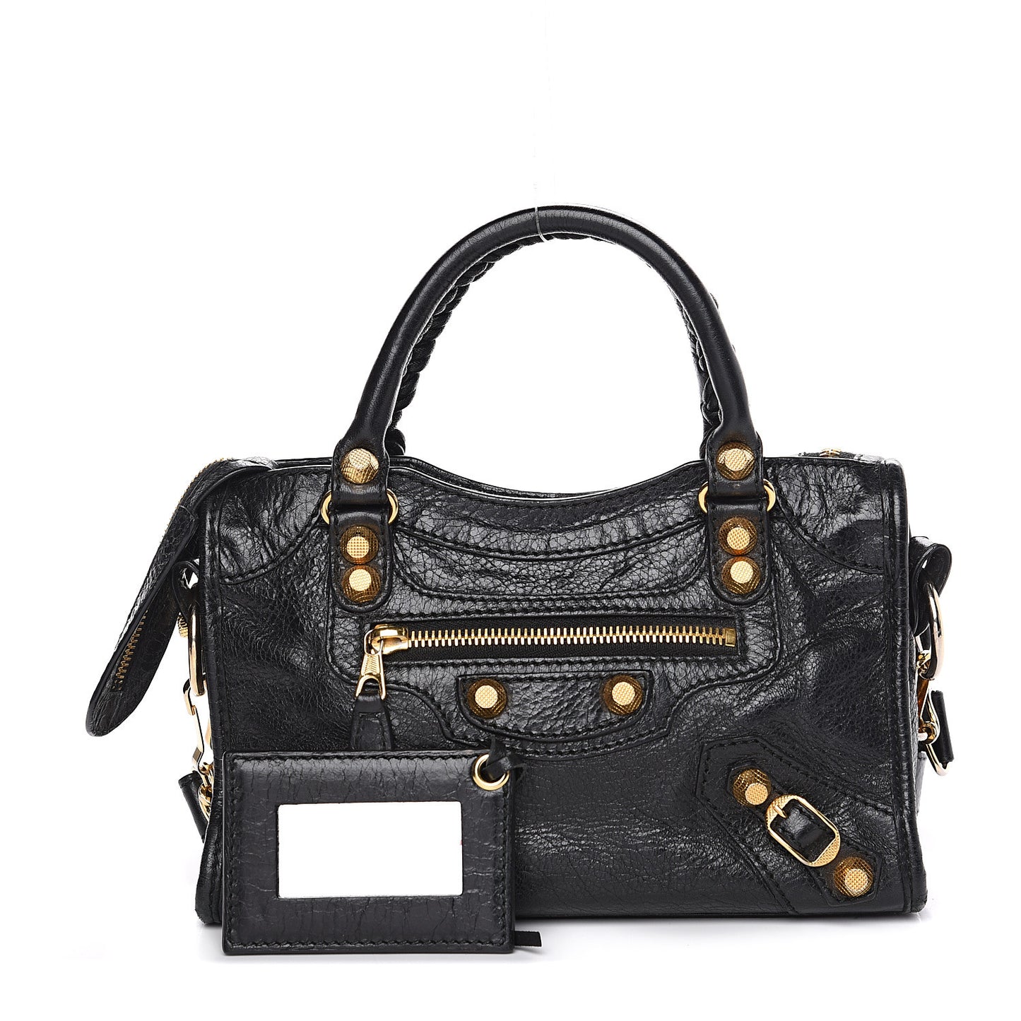 Agneau Giant 12 Gold Hardware Mini City Black