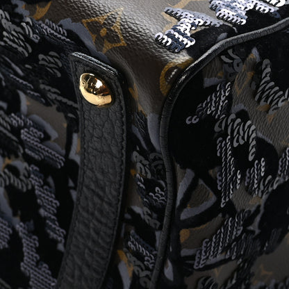 Louis Vuitton Monogram Fleur De Jais Sequins Speedy 30 11 of 11
