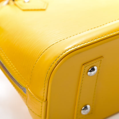 Louis Vuitton Epi Alma BB Citron 12 of 14
