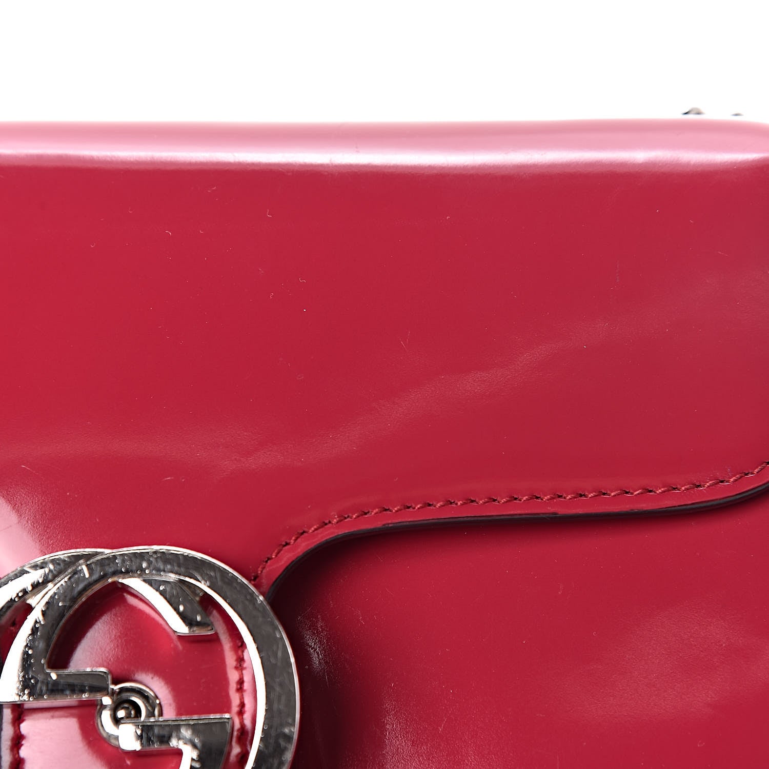 Gucci Shade Lux Calfskin Small Interlocking G Shoulder Bag Petunia 9 of 15