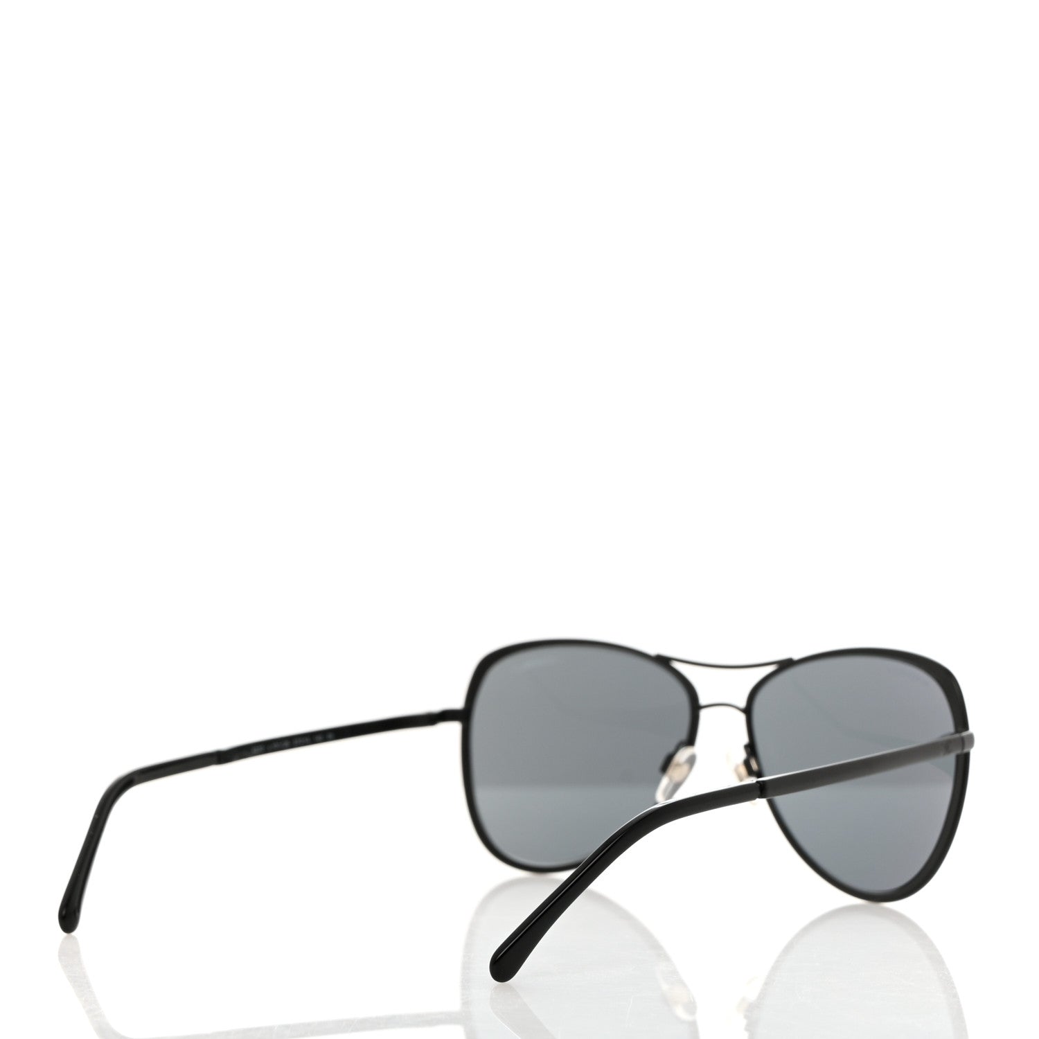 Chanel Pilot Summer Aviator Sunglasses 4223 Black 4 of 8