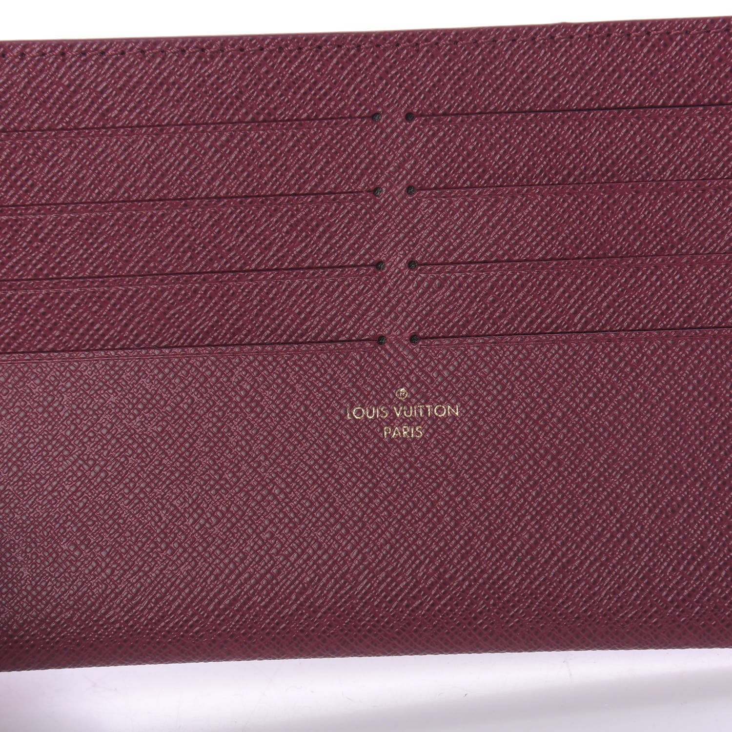 Louis Vuitton Calfskin Felicie Card Holder Insert Fuchsia 6 of 6