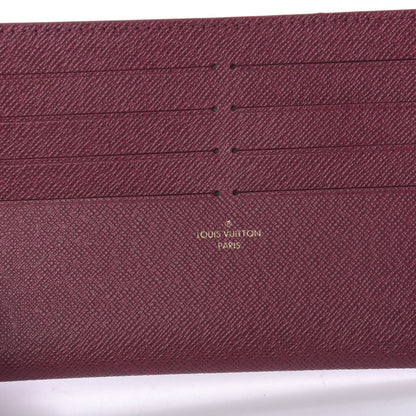Louis Vuitton Calfskin Felicie Card Holder Insert Fuchsia 6 of 6