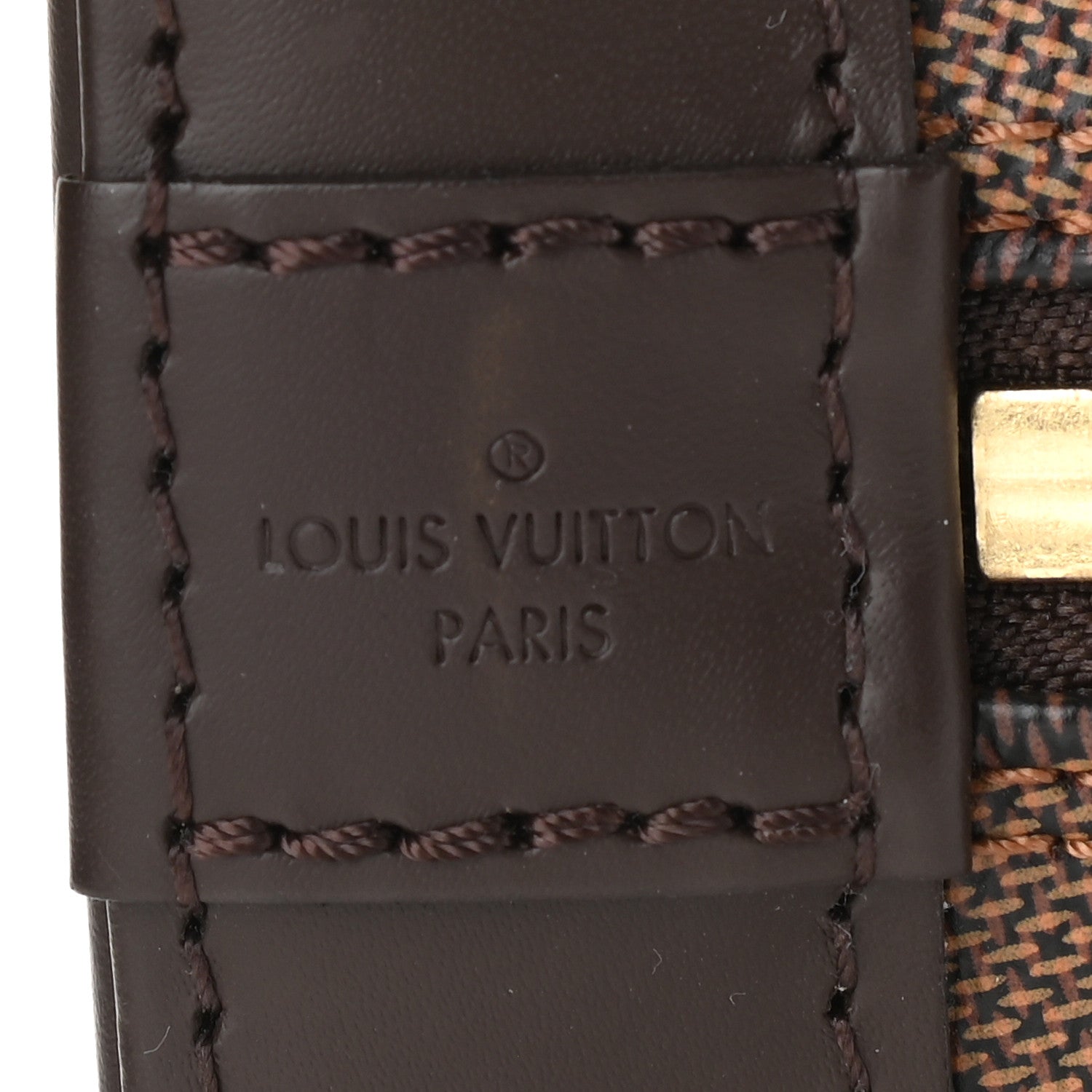 Louis Vuitton Damier Ebene Alma BB 6 of 8